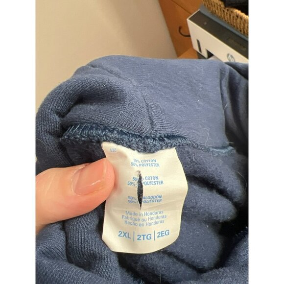 Women San Diego California Navy Hoodie Sweatshirt Sz 2X - Picture 5 of 5